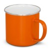 Cremorne Enamel Mugs orange
